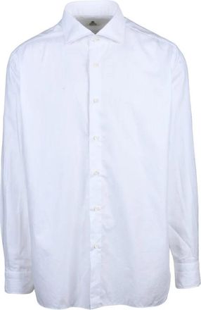 LUIGI BORRELLI NAPOLI Cotton Shirt - White