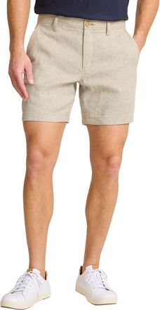 Tommy Bahama Beach Coast 7-Inch Flat Front Linen & Cotton Shorts at Nordstrom, Size 35