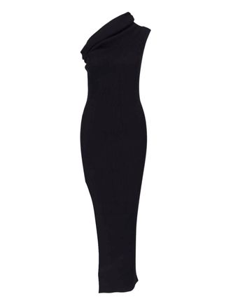 Rick Owens Abito Maxi Asimmetrico
