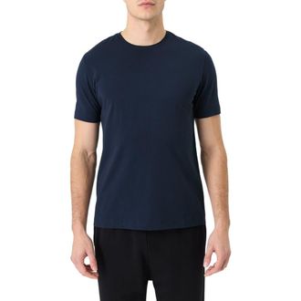 Pact Luxe Essential Classic Fit Crewneck Tee Made With Organic Cotton in Navy at Nordstrom, Size Xx-Large