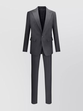 Dsquared2 virgin wool silk single breasted suit