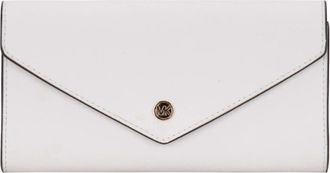 Michael Kors Portemonnee - Dames - Portefeuilles - Wit - ONE Size - Leer - Accessoires