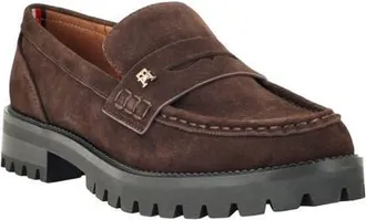 Tommy Hilfiger Yesen Faux Leather Loafer in New Dark Brown at Nordstrom, Size 9.5