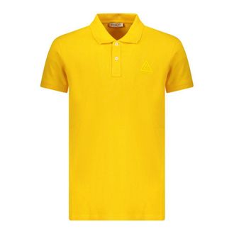 Iceberg Geel Poloshirt Met Logo Van Een Ijsbergdriehoek