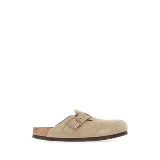 Birkenstock Boston SFB Narrow Fit - unisex - Slip ons - Beige - 38 EU - Su&egrave;de - Schoenen