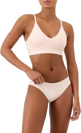 Pact Everyday Classic Fit Bikini 5-Pack Made With Organic Cotton in Stillwater at Nordstrom, Size Medium