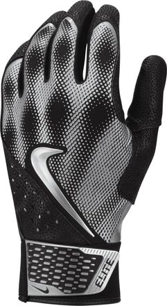 Nike Alpha Elite Baseball Batting Gloves (1 Pair) in Black | N1004380-029