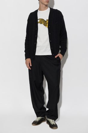 Kenzo T-shirt With Print, Mens, White