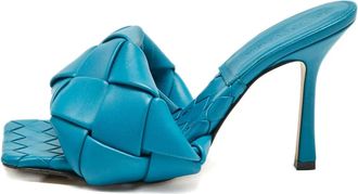 Bottega Veneta Sandali con design Intrecciato - Blu