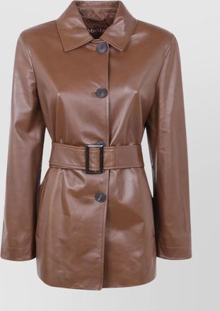Max Mara leather jacket