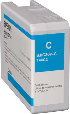 Epson Cartucho Epson Sjic36p Cyan Colorworks C6000