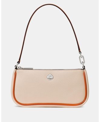 Kate Spade New York Womens Kayla Mini Bag - Peach Leather - One Size