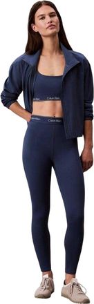 Calvin Klein Moderne sportbeha voor dames met gemiddelde ondersteuning (Donkere Denim)