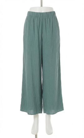 Z Supply Sunset Satin Pant In Sea Pine