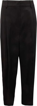 Max Mara Broeken, Dames, Zwart, M, Wol, Adelfi Broek