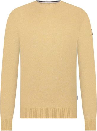 State of Art Stijlvolle Trui - Heren - Ronde hals truien - Geel - 2XL - Truien & Vesten