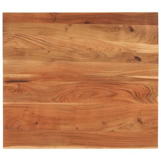 vidaXL Piano Tavolo 100x80x3,8 Cm Rettangolare Legno Massello Acacia Vidaxl