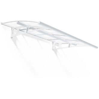 Palram Palram - Canopia Bordeaux Marquesina Para Puerta 223x140 Cm Transparente