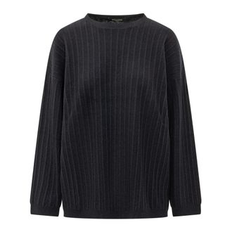 Fabiana Filippi Truien - Dames - Ronde hals truien - Blauw - XS - Truien & Vesten