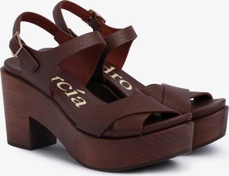 Pedro Garcia Sandal clog in black suede with wood wedge | Darby | Spring Summer 26 | PEDRO GARCIA