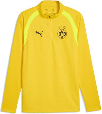 Puma Maglia da training con zip corta Borussia Dortmund da uomo, Accessori, Giallo, 3XL