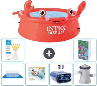 Intex Piscina Easy Set Redonda - Cangrejo - 183x51 Cm - 7-piezas S171