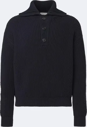 Dries Van Noten Ribbed-knit wool sweater