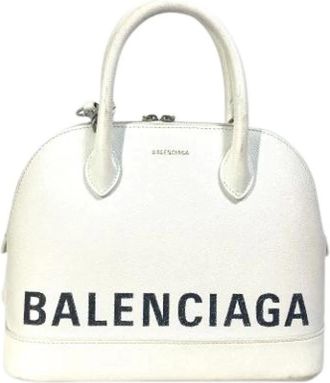 Balenciaga Pre-owned Handbags, female, White, Size: ONE SIZE Pre-owned Vintage Handbag