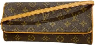 Louis Vuitton Pre-owned Clutches, female, Brown, Size: ONE SIZE Pre-owned Vintage Clutch
