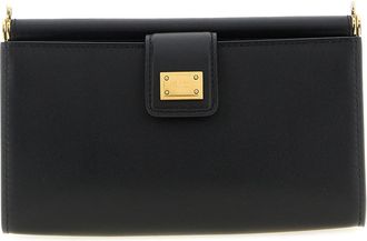 Dolce & Gabbana Black Logo Mini Crossbody Bag