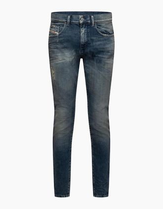 Diesel Mens 2019 D Strukt Slim Fit Jeans - Blue - Size: 33/32