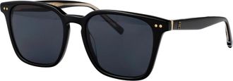 Tommy Hilfiger 2158/S Zonnebril - Dames - Zonnebrillen - Zwart - 52 MM - Accessoires