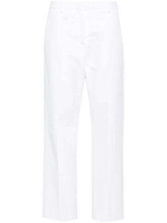 Valentino Garavani Pantaloni in popeline Compact - Bianco