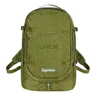 SUPREME Backpack Olive Green SUP-SS19-034