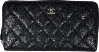 Chanel Pre-owned Portafoglio Lungo Vintage (bi-fold) - - Pre-owned - Donna - Nero - ONE SIZE