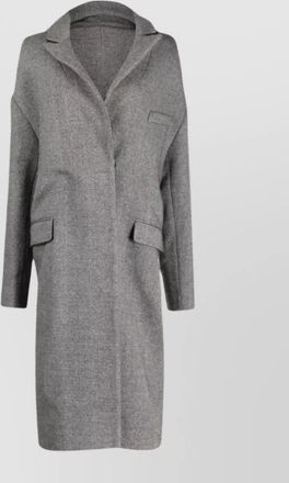 Coperni hooded double breasted coat