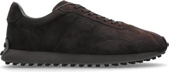 Tod's Su&egrave;de sportschoenen - Heren - Sneakers - Bruin - 42 EU - Su&egrave;de - Schoenen
