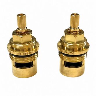 OEM Horus - Testinein Ceramicaa Un Quarto Di Giro, 1 A Sinistra + 1 A Destra, 20x27 (3/4)