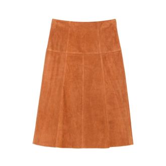 Isabel Marant Suede A-line Skirt