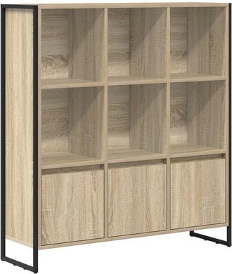 vidaXL Estanter&iacute;a Para Libros 2 Pcs Sonoma 99,5 X 30 X 108 Cm Vidaxl