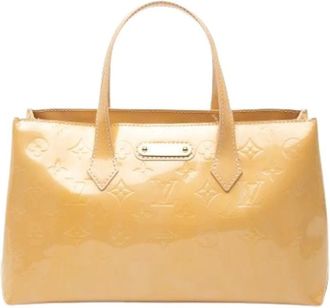 Louis Vuitton Pre-owned Handbags, female, Beige, Size: ONE SIZE Pre-owned The Wilshire PM