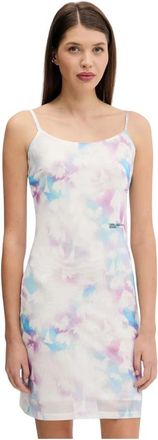 Karl Lagerfeld A3W13011 Jurk - Dames - Korte kleedjes - Veelkleurig - XL - Katoen - Kleedjes