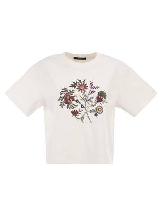 Max Mara Weekend Maxmara Wkdsabato katoenjersey T-shirt met print