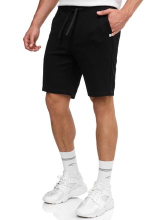 Indicode Shorts INDICODE INCowell Shorts Plain, Herren, Gr. XXL, N-Gr, schwarz, Web, Obermaterial: 62% Polyester, 33% Viskose, 5% Elasthan, unifarben, regular 