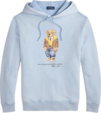 Ralph Lauren Polo Bear Sweatshirt - Heren - Hoodies - Blauw - M - Katoen - Hoodies & sweatvesten