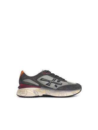 Premiata Graue Premiata-Sneakers Moerun aus Stoffmischung