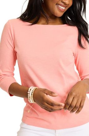 Tommy Bahama Ashby Slub Top in Light Salmon at Nordstrom, Size Small