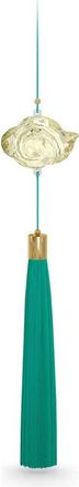 Swarovski Hanger Onder Blauwe Bergen Wolken Ornament - Dames - Broches - Groen - ONE Size - Wol - Accessoires