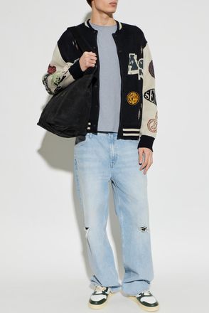 AllSaints T-shirt Flax, Mens, Blue