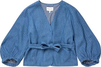 Munthe Licht Jack - Dames - Jassen - Blauw - Maat: M